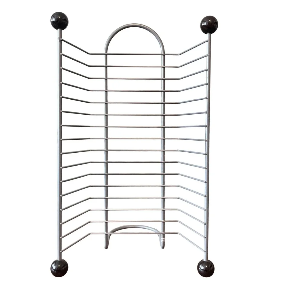 1‎ Vtg Wood Wire 15 DVD Video Game Xbox Nintendo bluray Storage Tower Organizer
